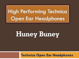 High Performing Technica Open Ear Headphones