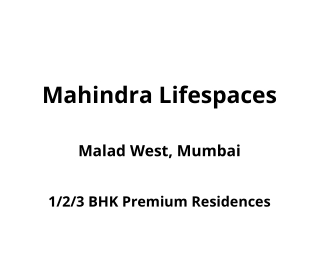 Mahindra Malad West Mumbai | E-Brochure