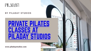 Private Pilates classes near me