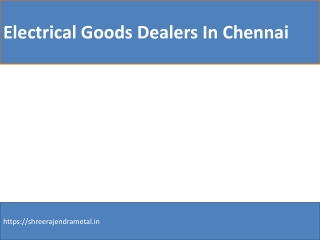 Electrical Goods Dealers In Chennai