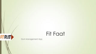 Powerful Gym Management App for Sports Academies | Fitfaat.com