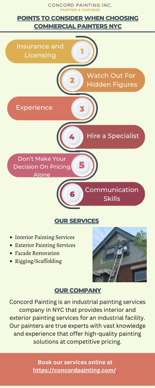 Points to Consider When Choosing Commercial Painters Nyc