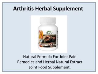 Get Rid of Joint Pain with the Help of Natural Remedies