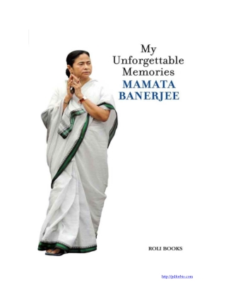 Dipak Ghosh Book on Mamata Banerjee