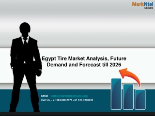 Egypt Tire Market Research Report Forecast: (2021-2026)