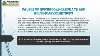 A Complete Guide About QuickBooks error 179