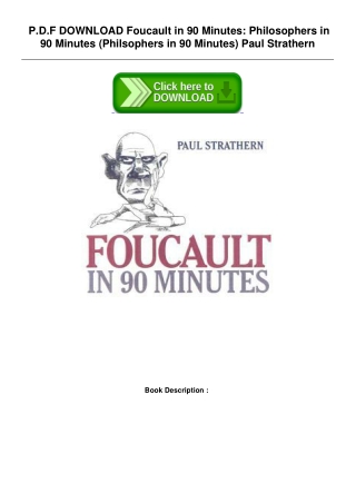 Download-PDF-Foucault-in-90-Minutes-Philosophers-in-90-Minutes-Philsophers-