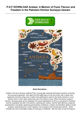 -pdf-Free-PDF-Andaza-A-Memoir-of-Food-Flavour-and-Freedom-in-the-Pakistani-