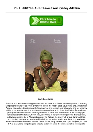 DOWNLOAD-in-PDF-Of-Love--War-by-Lynsey-Addario-TXT