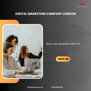 Digital Marketing Company London - Techtadd