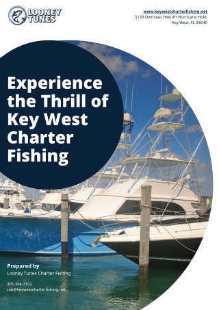 Experience the Thrill of Key West Charter Fishing