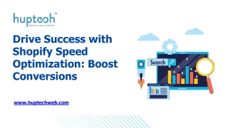 Boost Your Shopify Stores With Expert Speed Optimization