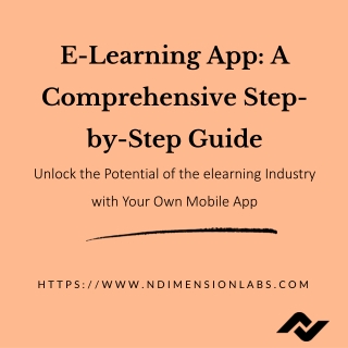 Unlocking the Potential: A Step-by-Step Guide on Developing an E-Learning App
