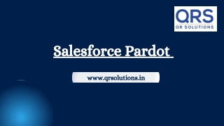 Salesforce Pardot | B2B Marketing Automation - QR Solutions