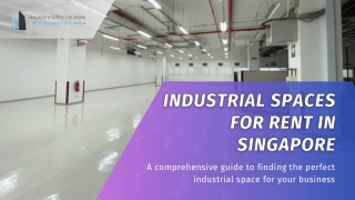 A comprehensive guide to finding the perfect industrial space for your business