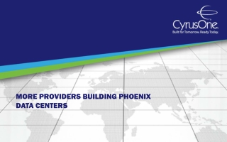 More Providers Building Phoenix Data Centers