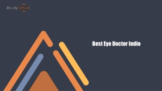 Get In Touch With The Best Eye Doctor Indio For Comprehensive Eye Care