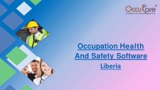 Employee Health Management Software in liberia