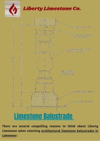 Reasons to Choose Architectural Limestone Balustrades in Lakemoor