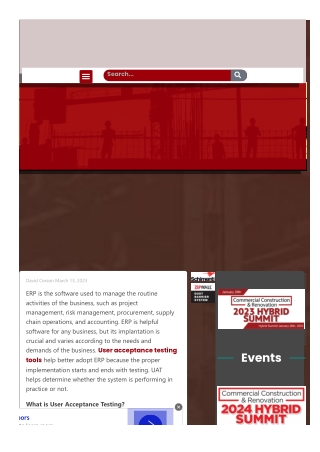 How UAT Can Smoothen the Process of ERP Implementation