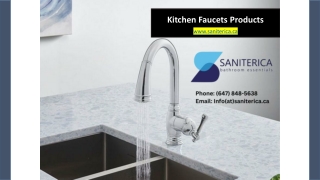 Kitchen Faucets Products - saniterica