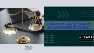 firm account | legal firm account | account receivable management |