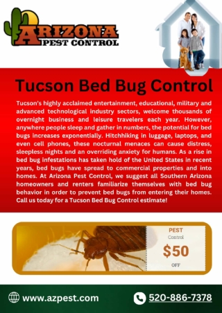 Tucson Bed Bug Control | Bed Bug Control Az