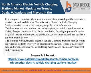 North America Electric Vehicle Charging Stations Market