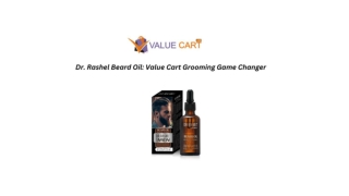 Dr. Rashel Beard Oil Value Cart Grooming Game Changer