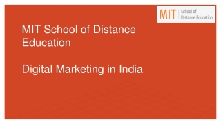 DIgital marketing in India