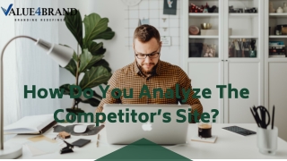 How Do You Analyze The Competitor’s Site