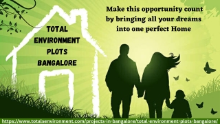 Total Environment Plots Bangalore - Buy Plots In Bangalore For Higher Returns An