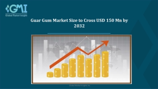 Guar Gum Market Company Revenue Share, Global Forecast Till 2032