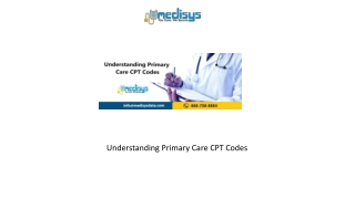 Understanding Primary Care CPT Codes