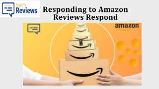 Responding to Amazon Reviews Respond