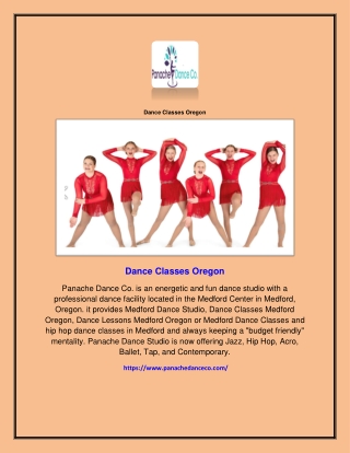 Dance Classes Oregon