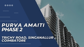 Purva Amaiti Phase 2 Singanallur Coimbatore - PDF