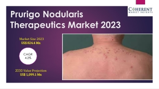 Prurigo Nodularis Therapeutics Market to See Massive Growth by 2030