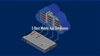 5 Best Mobile App Databases