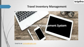Travel Inventory Management