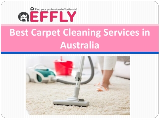 Best Carpet Cleaning Services in Australia