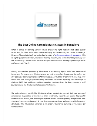 Learn keyboard online classes in bangalore by musicintuit.com