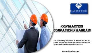 Contracting Companies In Bahrain