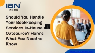 Should You Handle Your Bookkeeping Services In-House or Outsource