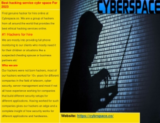 Best hacking service cybr space