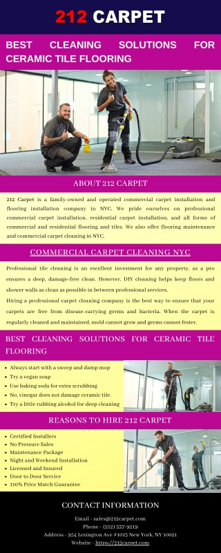 Best Cleaning Solutions for Ceramic Tile Flooring