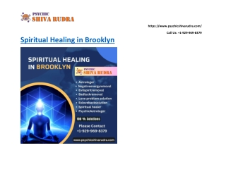 Spiritual Healing In Brooklyn NY