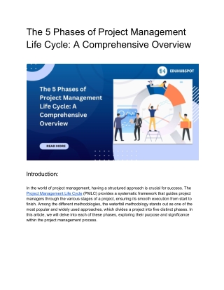 The 5 Phases of Project Management Life Cycle_ A Comprehensive Overview (1)