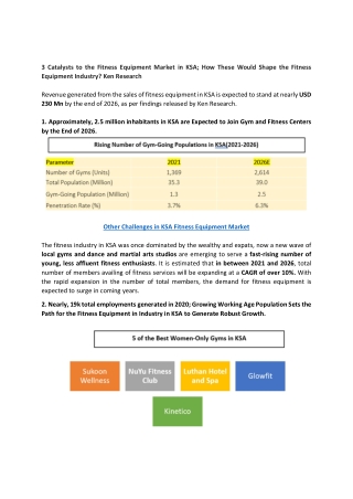 Emerging Players in KSA Healthcare Tools Market