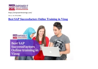 Best SAP SuccessFactors Online training in Vizag